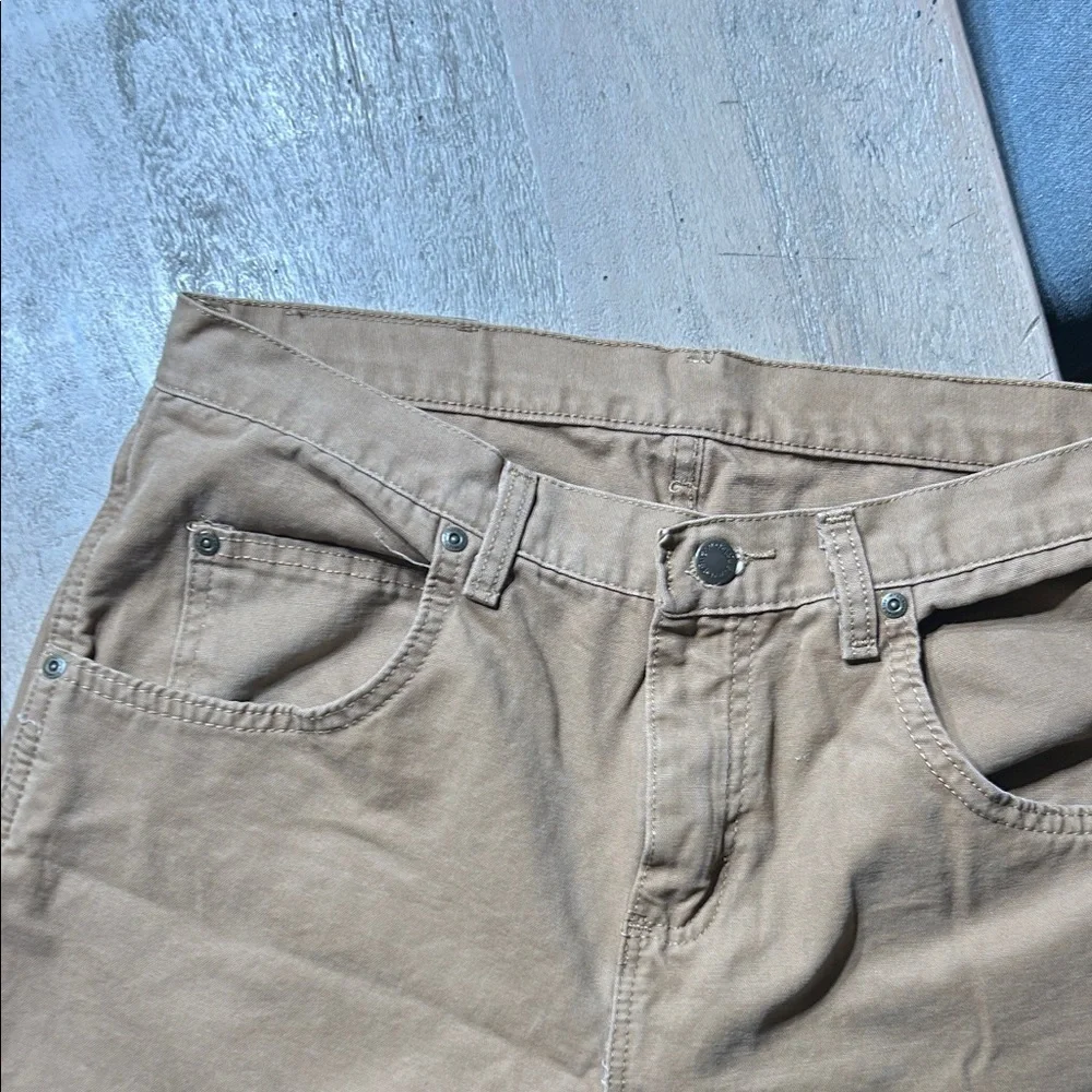 Wrangler Brown Casual Pants 33x30 - Picture 3 of 6